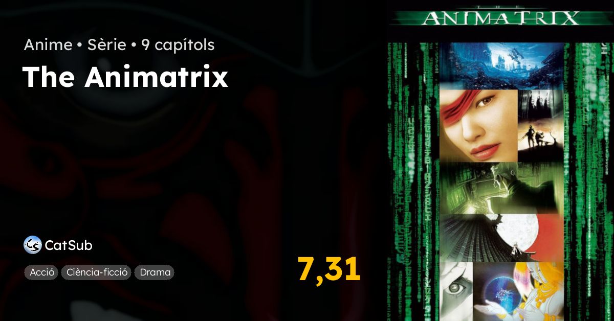 The Animatrix | Anime en català | Fansubs.cat